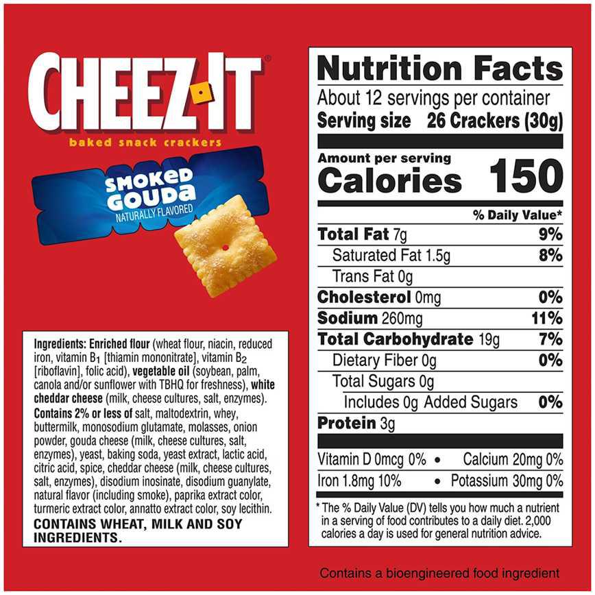 Cheez-It Crackers Smoked Gouda 12.4 oz.