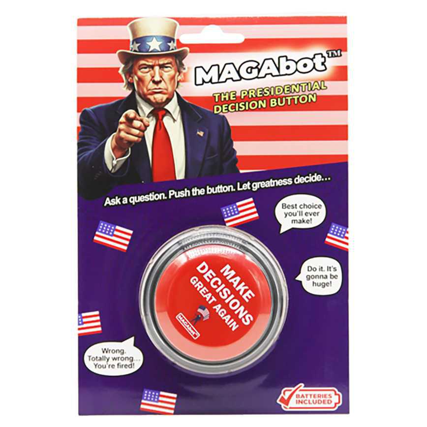 Trump MAGAbot Button