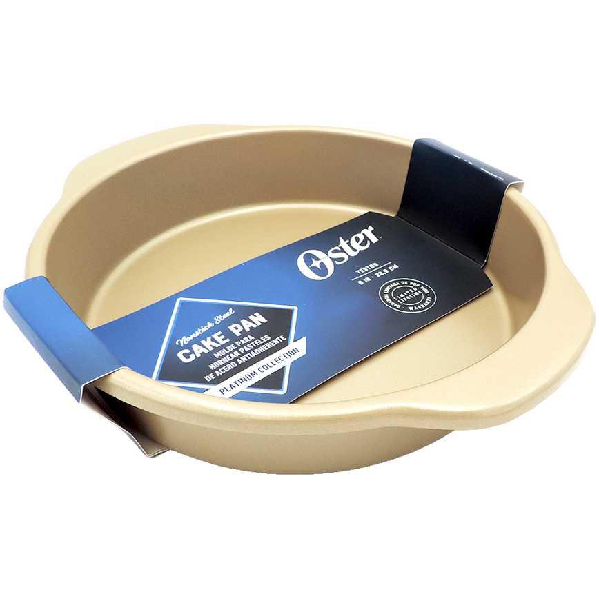 Oster Round Cake Pan Gold 9"