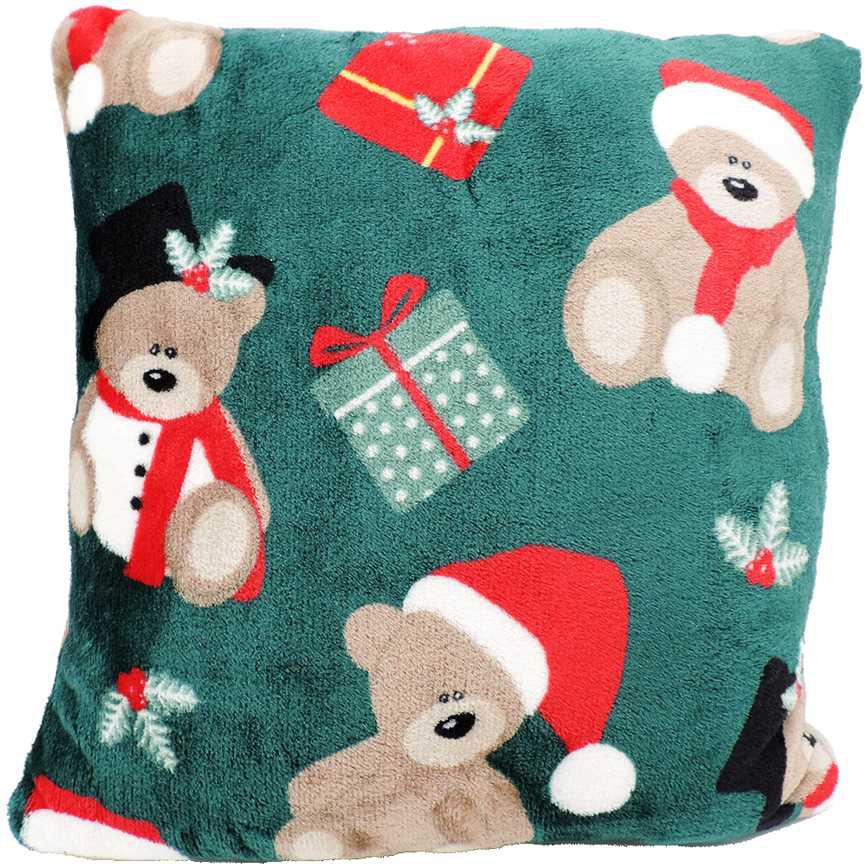 Christmas Plush Pillow 16" x 16"