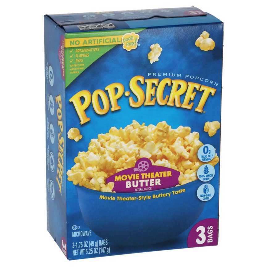 Pop Secret Popcorn 3 pk.