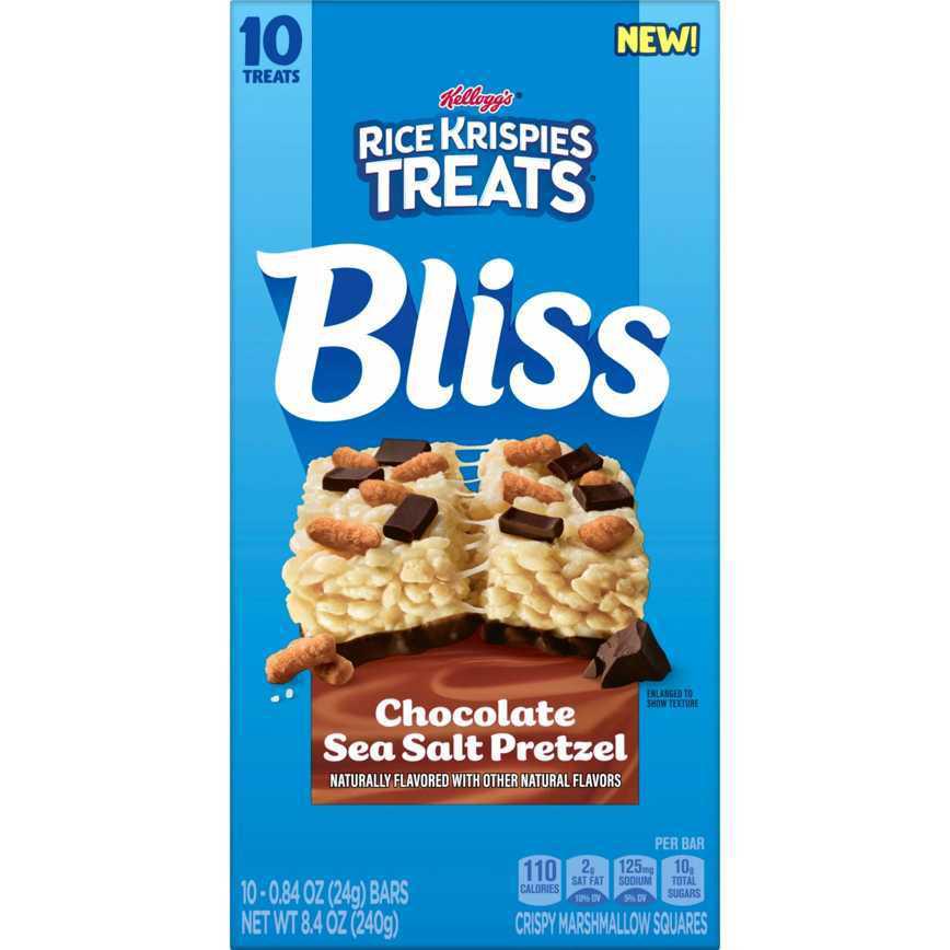 Rice Krispies Treats Bliss Bars Chocolate Sea Salt 10 ct.