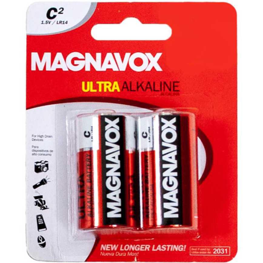  Magnavox C Batteries 2 pk.