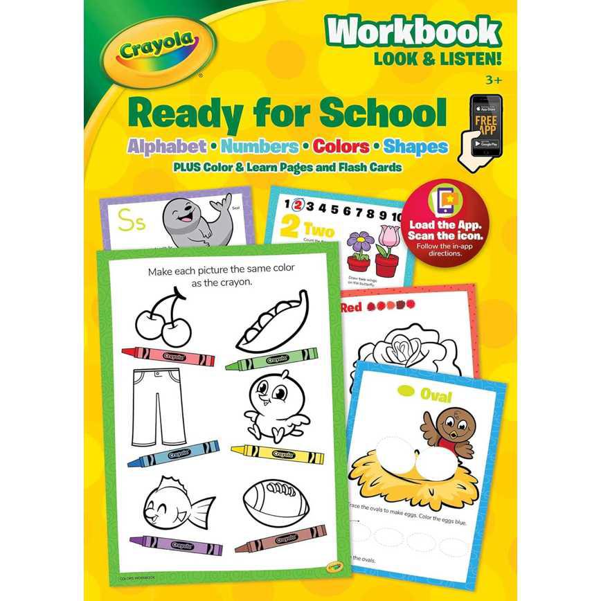 Crayola Ready for School Workbook