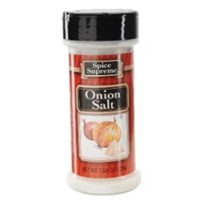 Spice Supreme Onion Salt 3.75 oz.