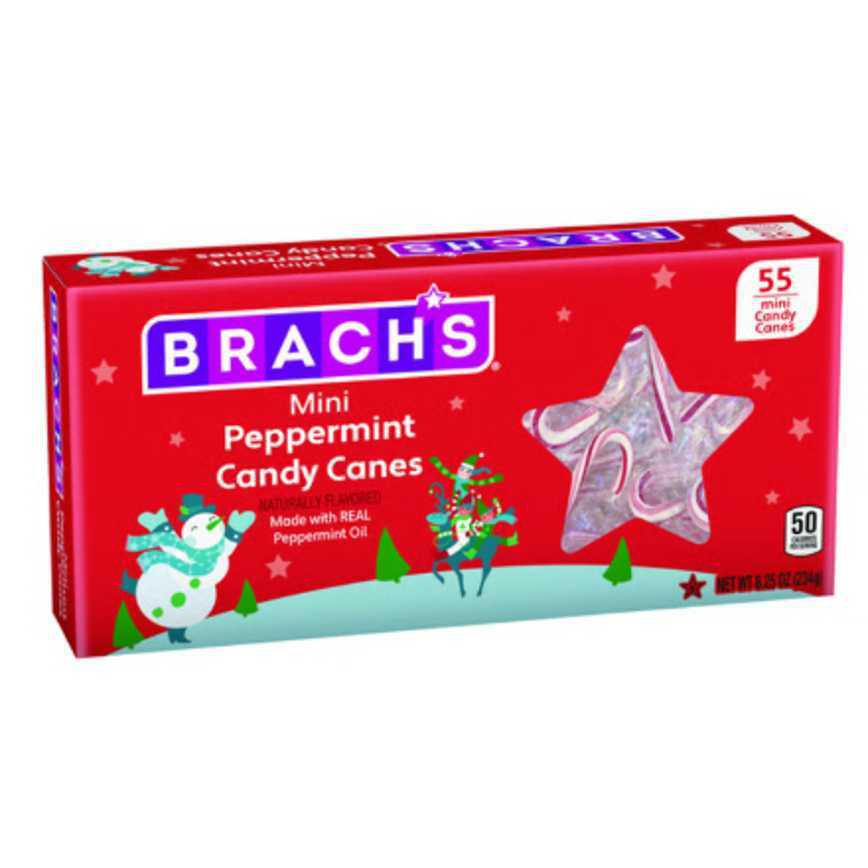 Brach's Mini Peppermint Candy Canes 55 ct.
