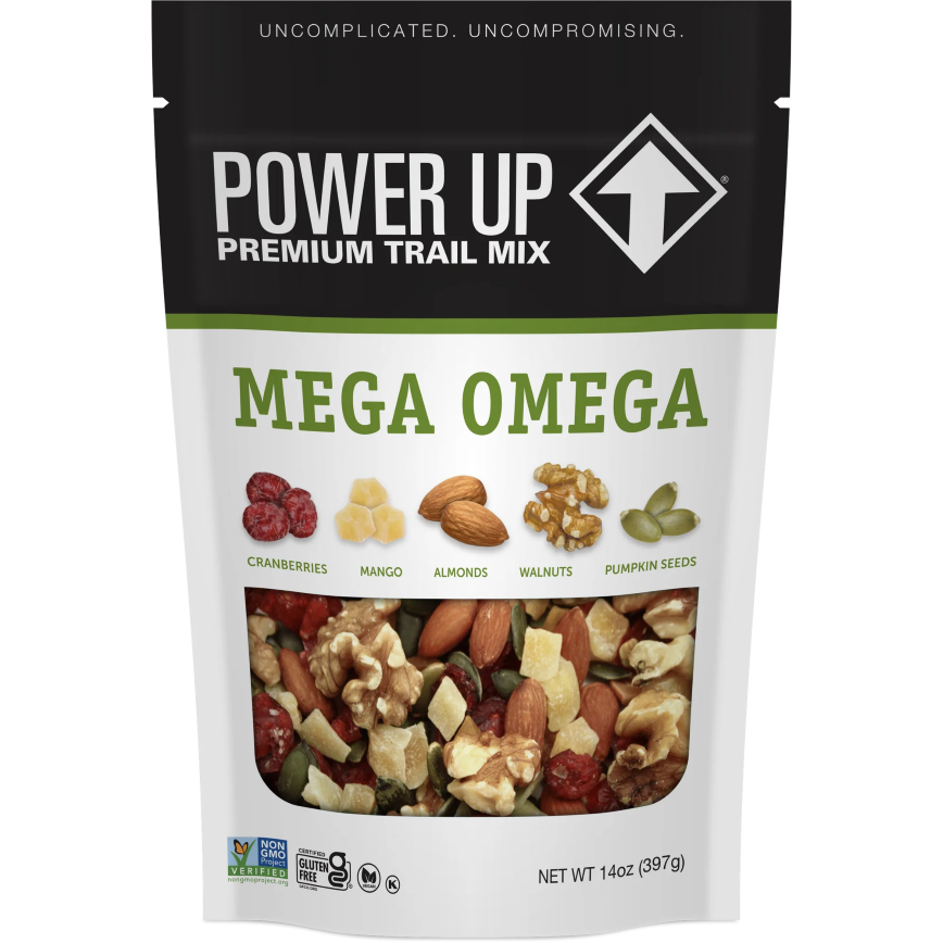 Power Up Premium Trail Mix Mega Omega 14 oz. 