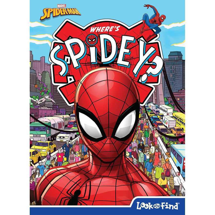Marvel Spider-Man: Where’s Spidey? Look and Find Book