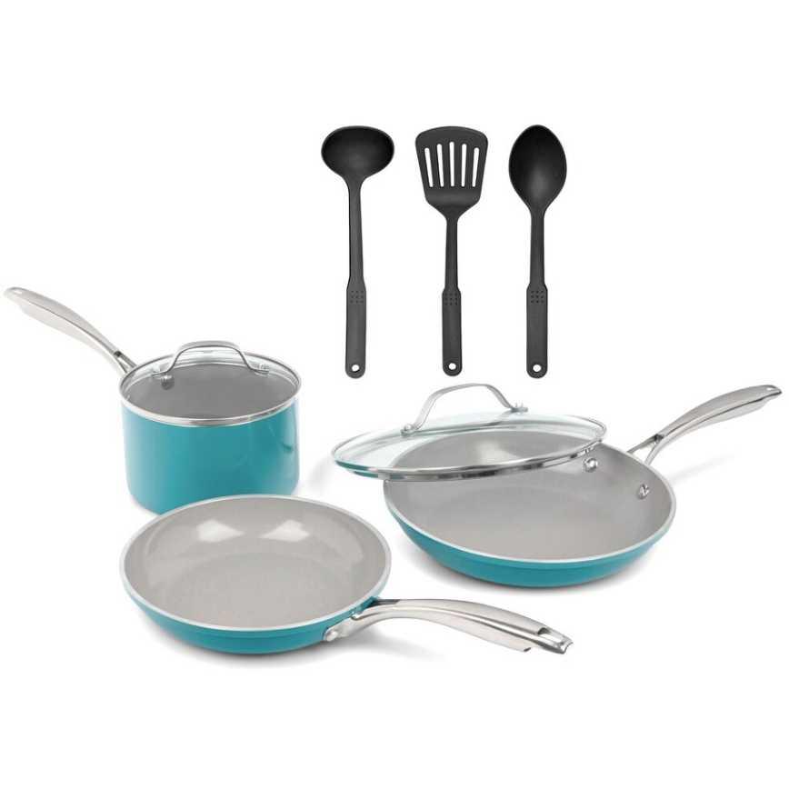 Gotham Steel Cookware Set 8 pc.
