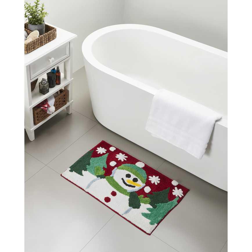 Holiday Tufted Bath Rugs 20&quot; x 30&quot;