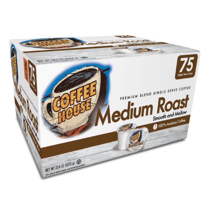 Coffee House Medium Roast K-Cups 75 ct. 