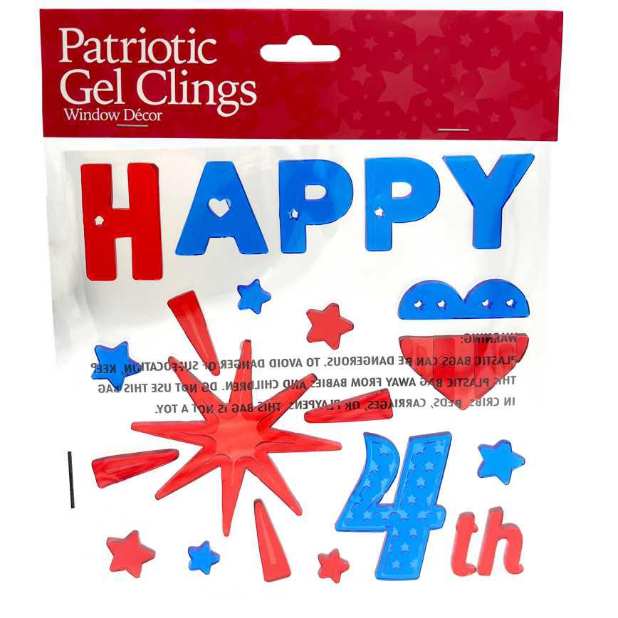 Patriotic Gel Clings