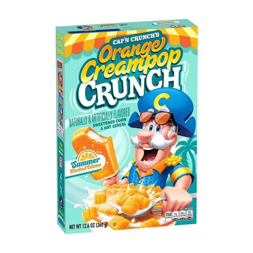 Cap'n Crunch's Orange Creampop Crunch 12.6 oz.