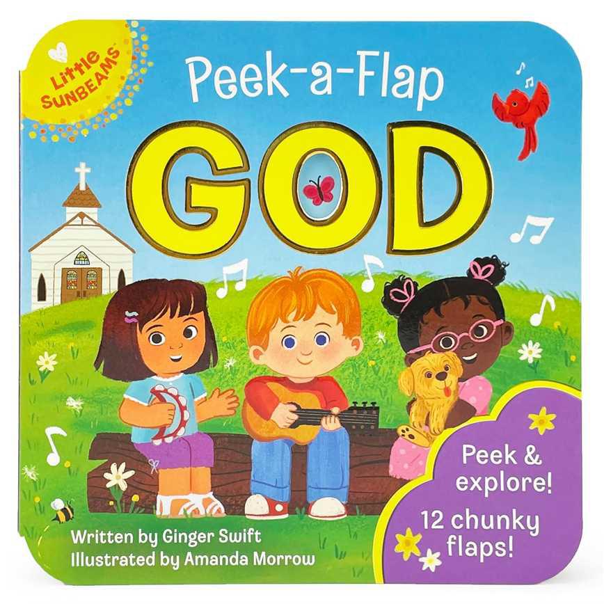 Peek-a-Flap God Board Book