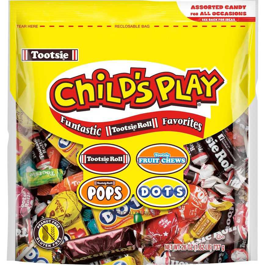 Child&#39;s Play Tootsie Roll Favorites Pack 26 oz.