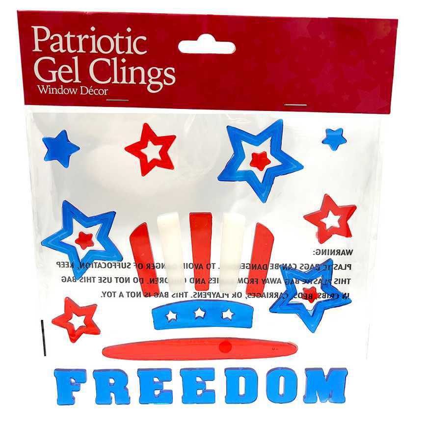 Patriotic Gel Clings