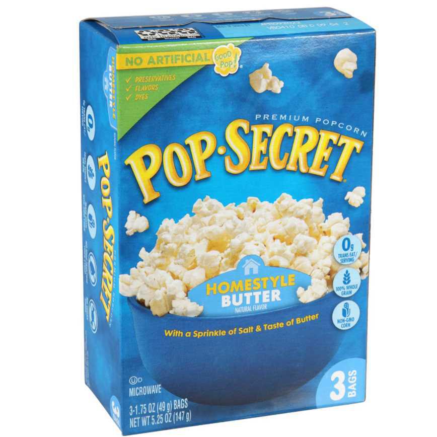 Pop Secret Popcorn 3 pk.