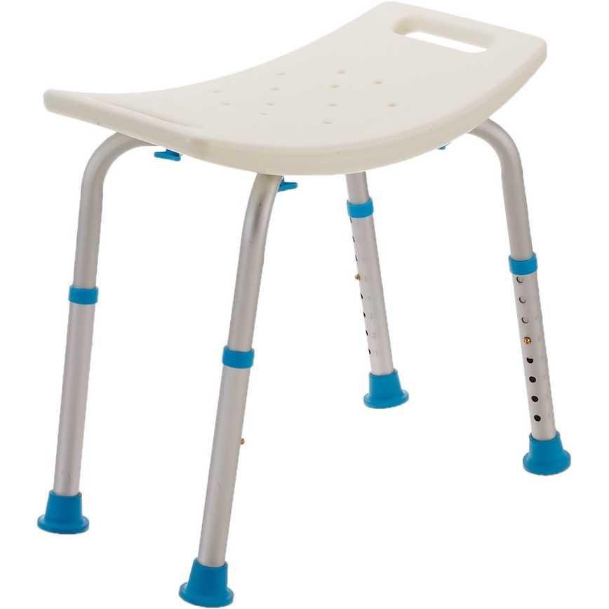 Aquasense Adjustable Non-Slip Bath &amp; Shower Stool