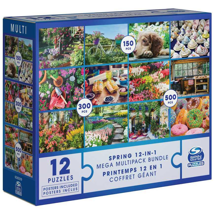 Spin Master Puzzles 12-in-1 Puzzle