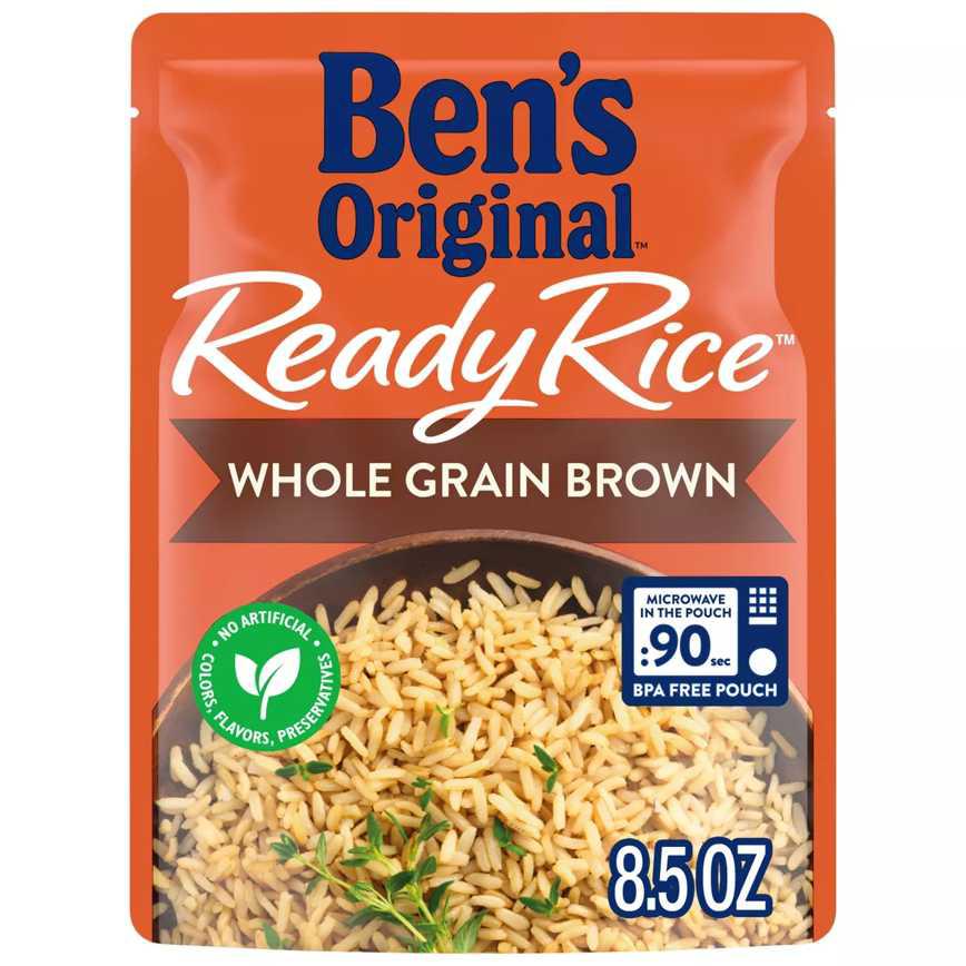 Ben&#39;s Original Whole Grain Brown Ready Rice 8.5 oz.