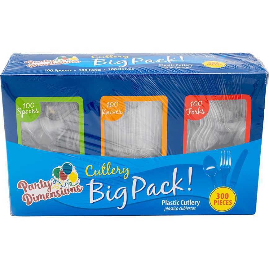 Clear Cutlery 300 ct.