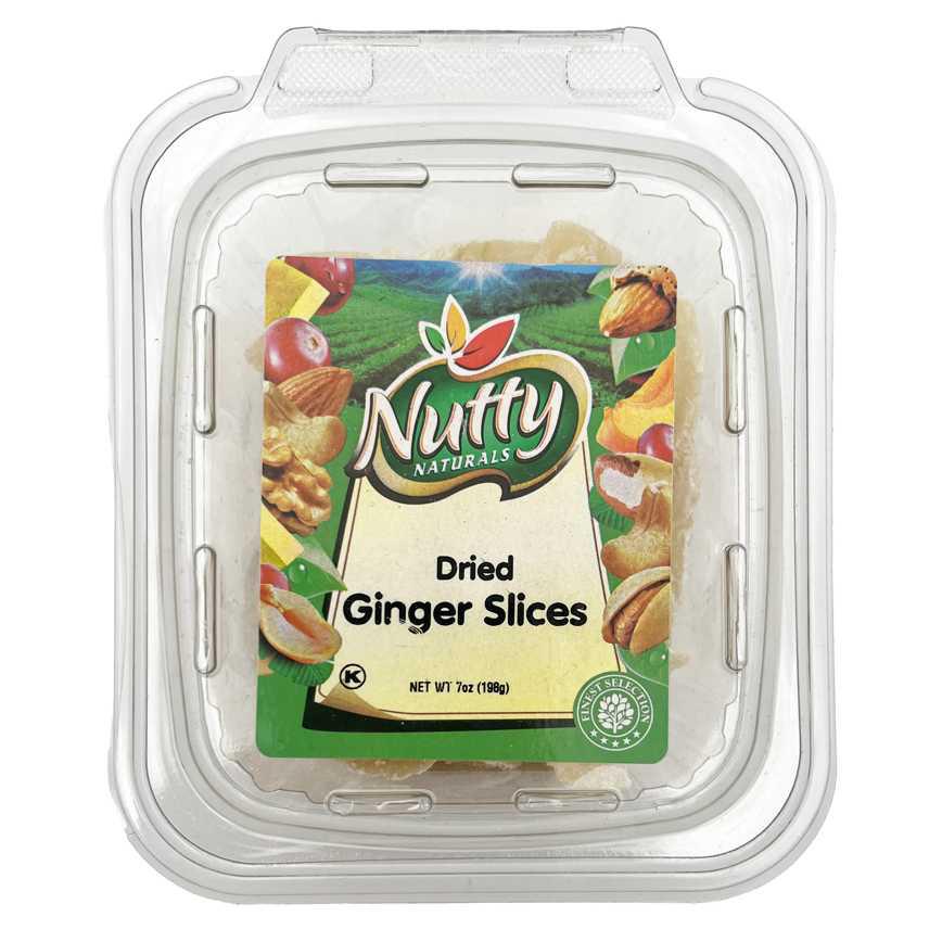 Nutty Naturals Dried Ginger Slices 7 oz.