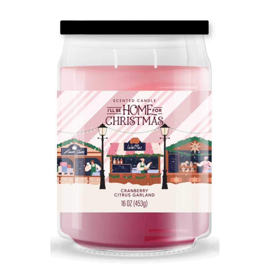 I'll Be Home For Christmas Holiday Scented Candle 16 oz.