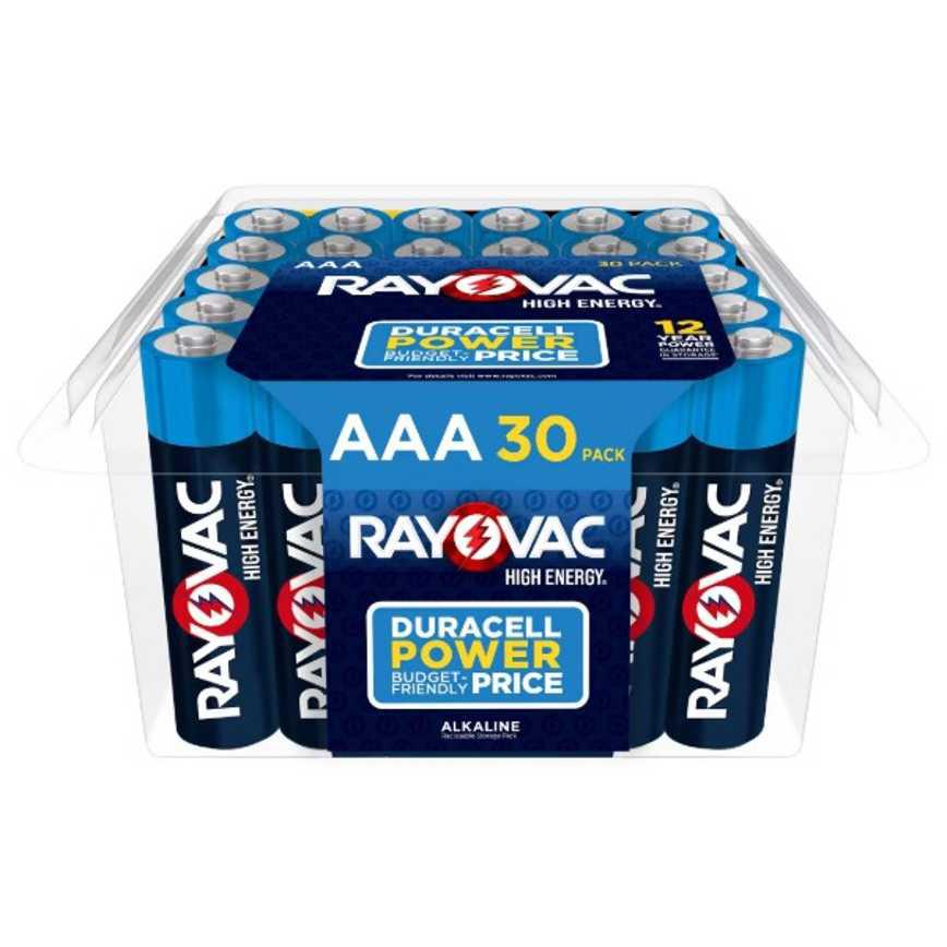 Rayovac Batteries AAA 30 pk.