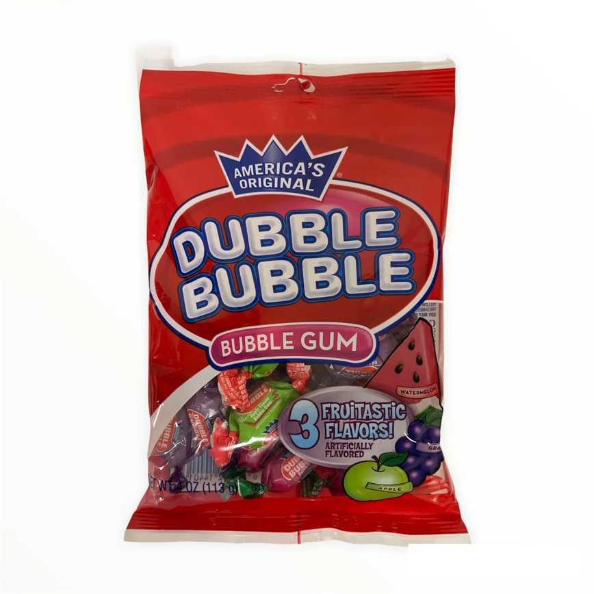 Dubble Bubble Bubblegum Fruitastic 4 oz.