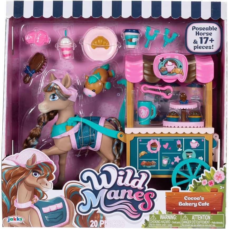 Jakks Pacific Wild Manes Cocoa&#39;s Bakery Cafe Playset