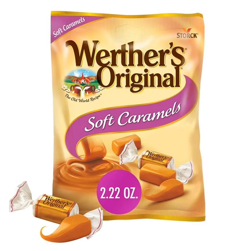 Werther's Original Soft Caramels 2.2 oz.