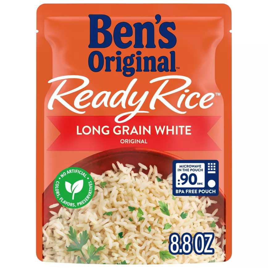 Ben&#39;s Original Long Grain White Ready Rice 8.8 oz.