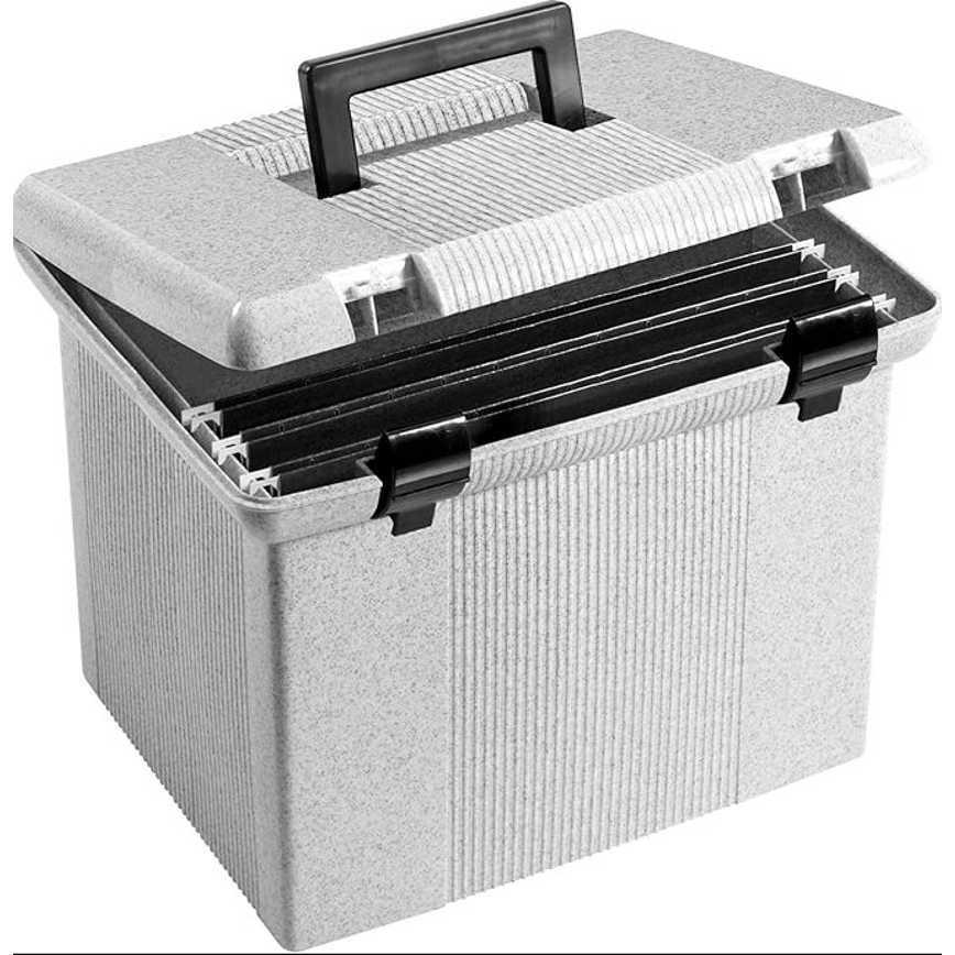Pendaflex Portable File Box 11&quot; H x 14&quot; W x 11&quot; D