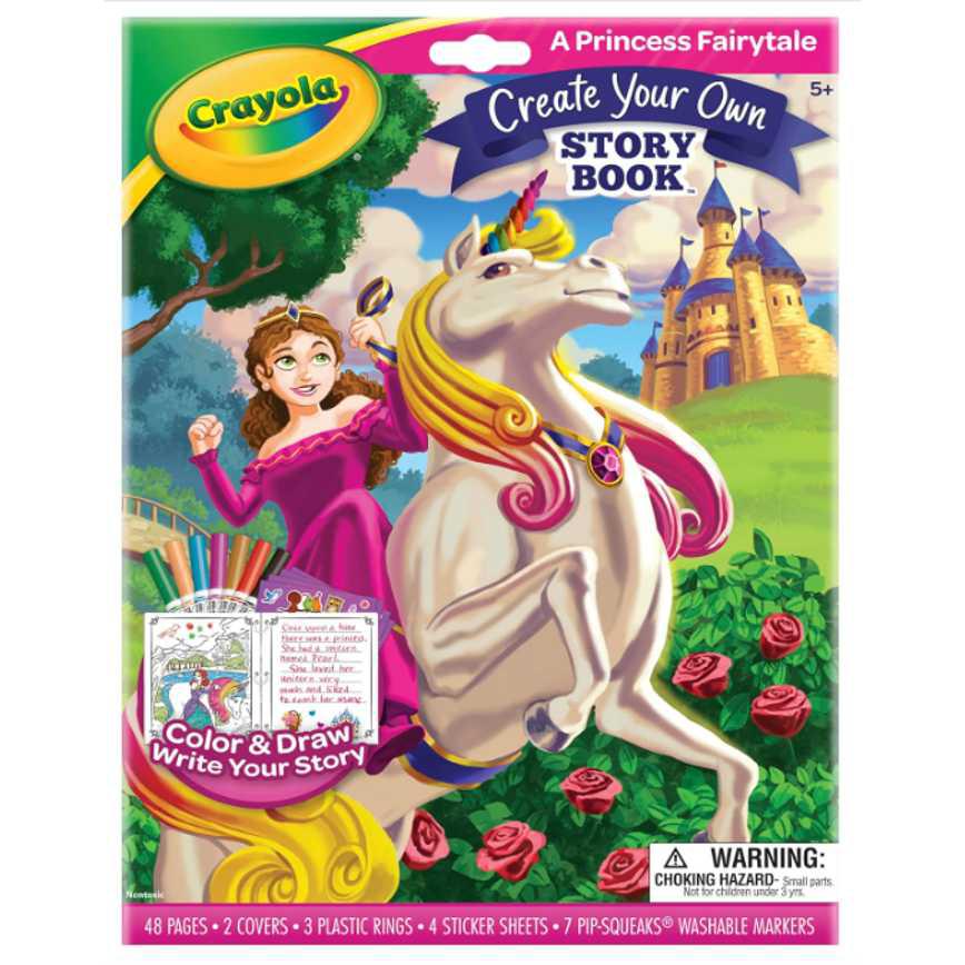 Crayola Create Your Own Story Book: A Princess Fairytale