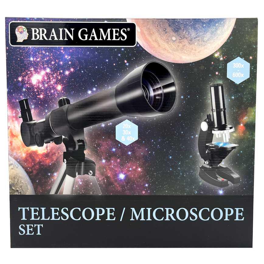 Brain Games 2-1 Telescope/Microscope Set