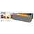 Terraen Outdoor Tabletop Bonfire Rectangular