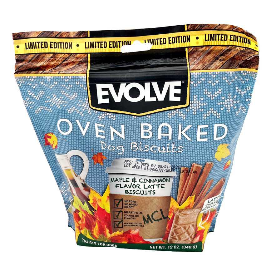 Evolve Oven Baked Dog Biscuits 12 oz.