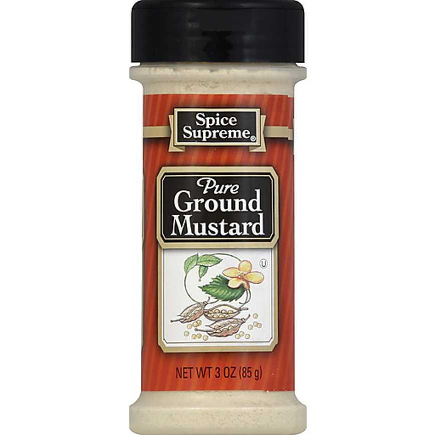 Spice Supreme Pure Ground Mustard 3 oz.