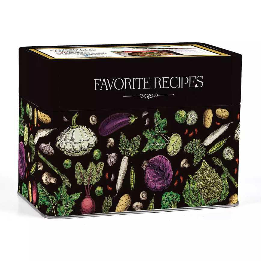 Recipe Card Tins 