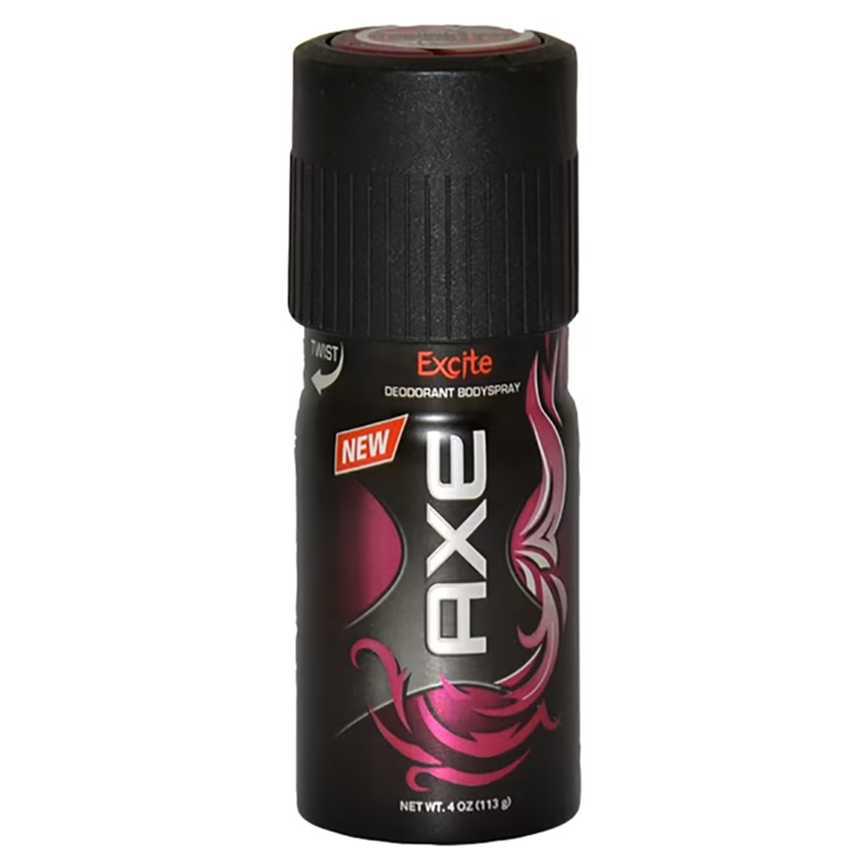 AXE Body Spray Excite Scent 4 oz.