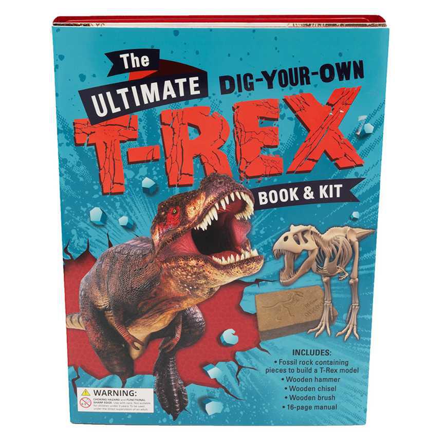 The Ultimate Dig Your Own T-Rex Book & Kit