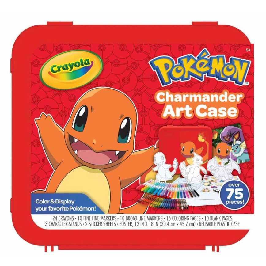Crayola Pokémon Charmander Art Case