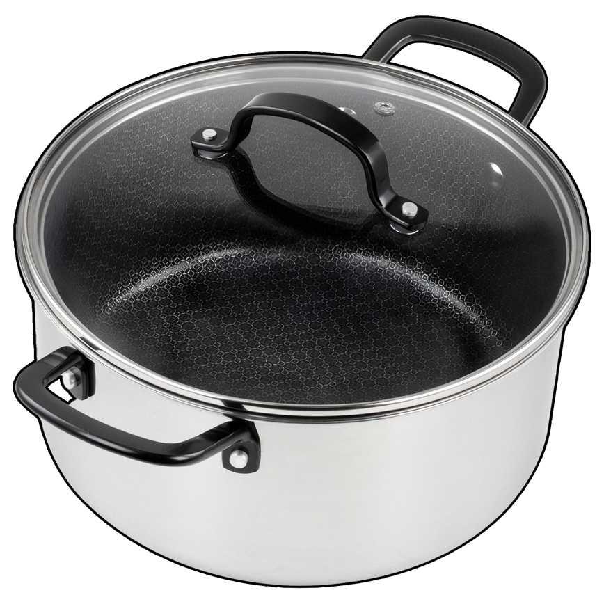 Sharper Image Premium Triply Collection Dutch Oven 5.6 qt.