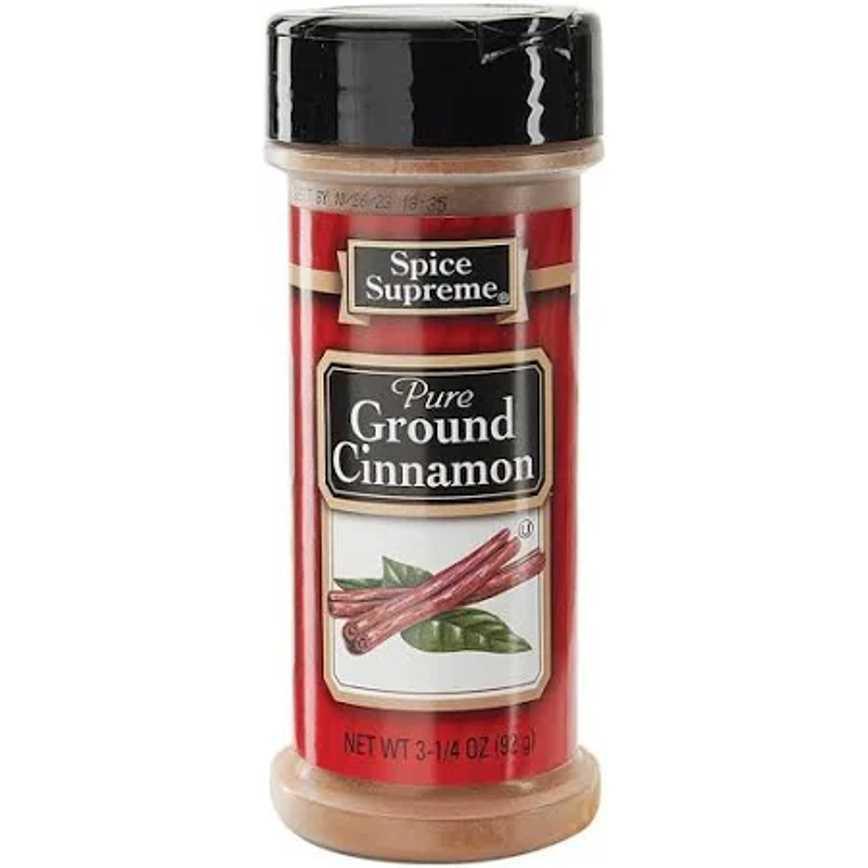 Spice Supreme Pure Ground Cinnamon 3.25 oz.