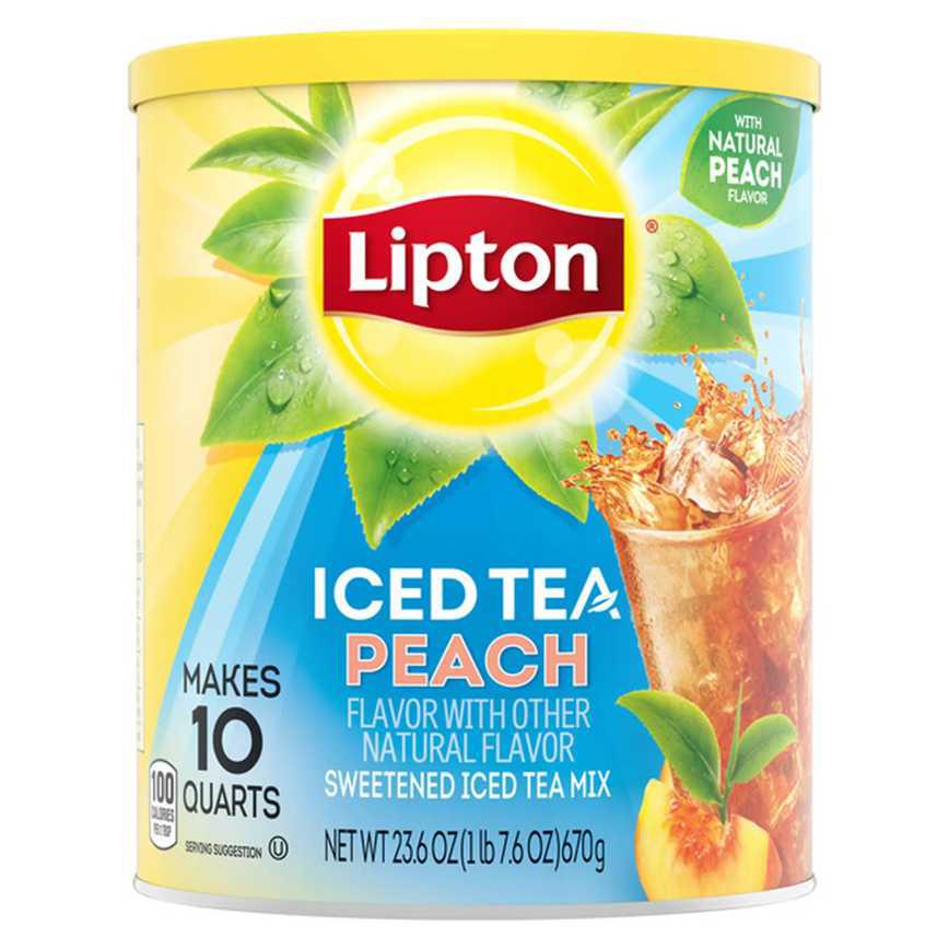 Lipton Peach Tea Mix 23.6 oz.
