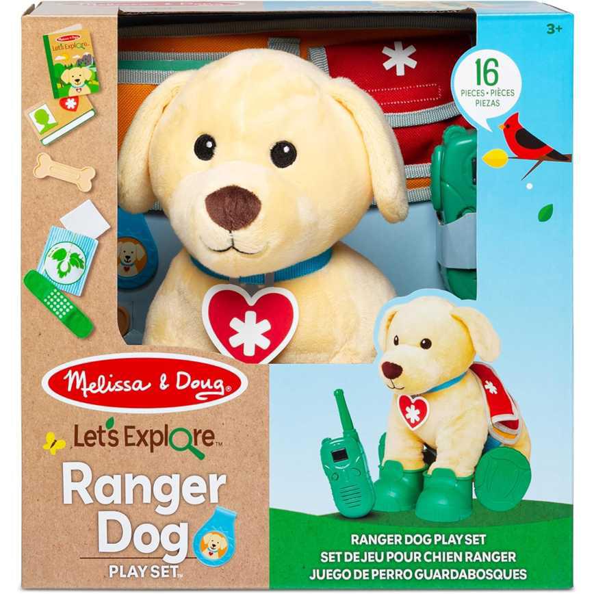 Melissa & Doug Let's Explore Ranger Dog Play Set