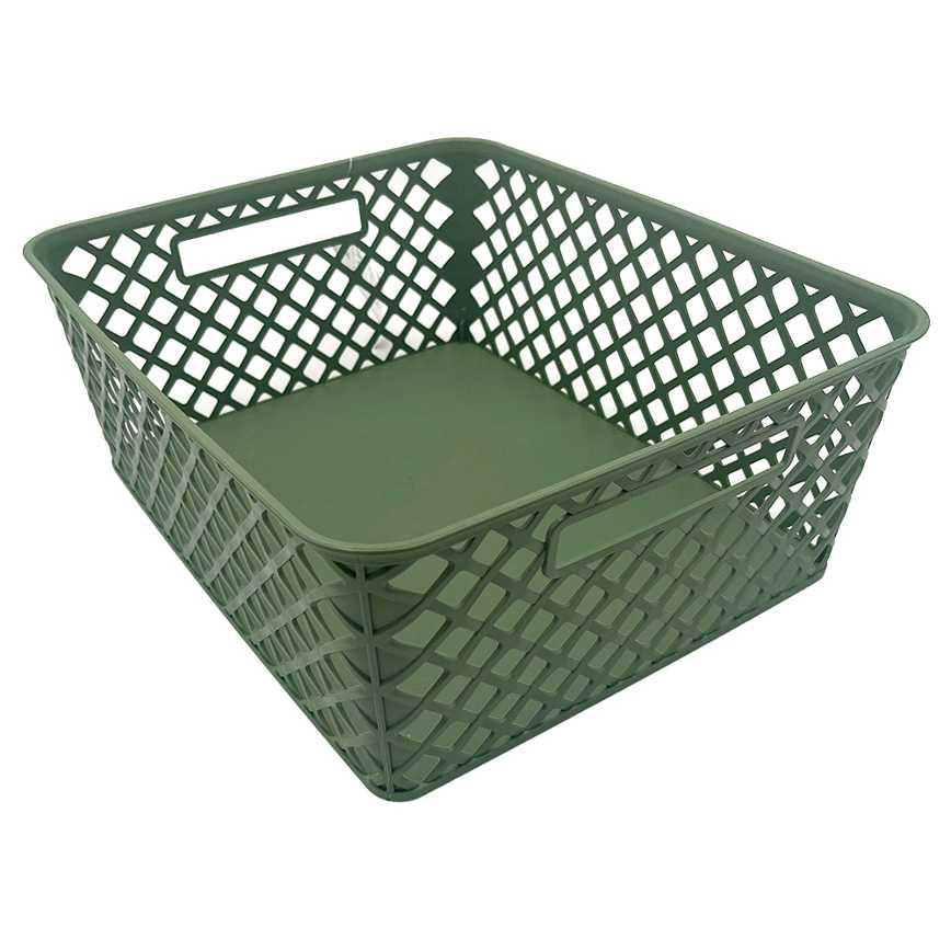 Medium Plastic Basket 14" x 12"