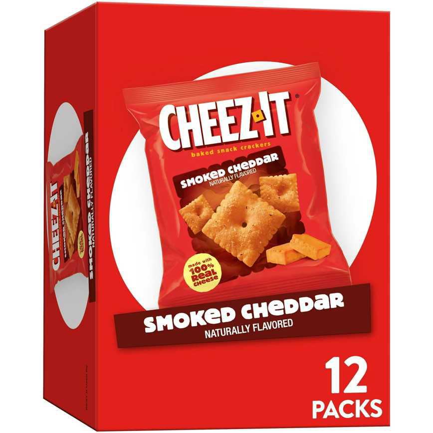 Cheeze-It Smoked Cheddar Packs 12 ct.