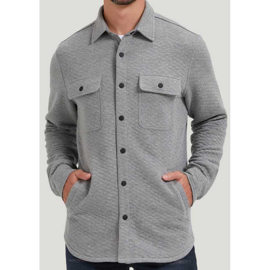 Cloudveil Men's Quilted Knit Shirt Jackets