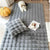 Faux Rabbit Fur Gray Rug 5' x 7' 